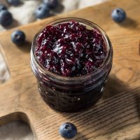 Organic Homemade Blueberry Huckleberry Preserves